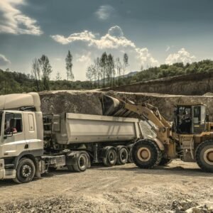 Transporte de maquinaria o materiales pesados